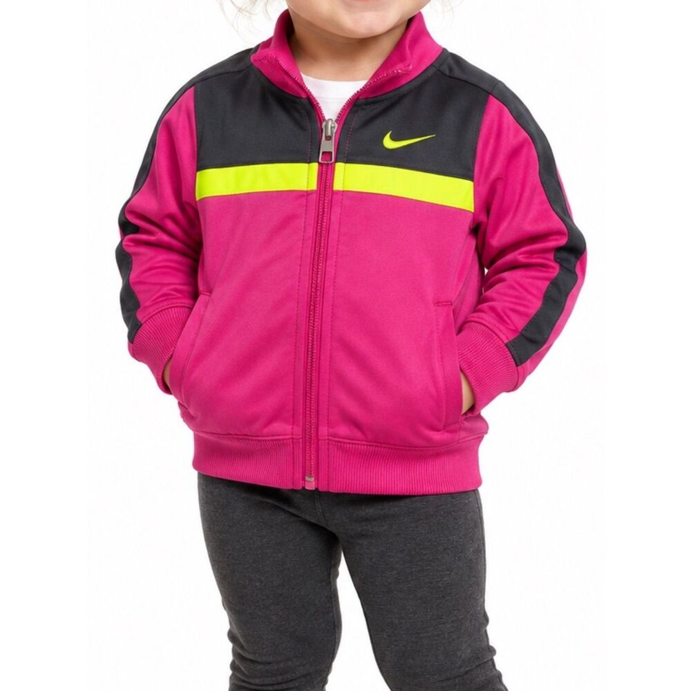 Nike Toddler Girls’ Full-Zip Track Jacket | Size 18M